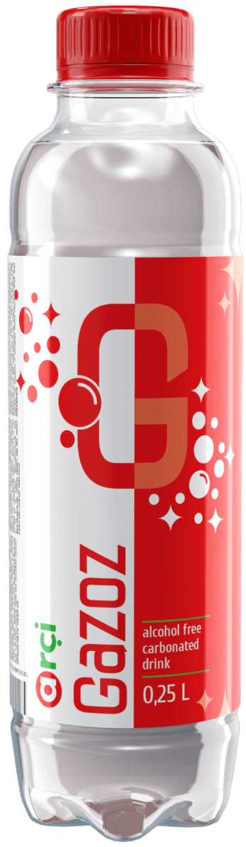 premium carbonated drink - gazoz 0.25l